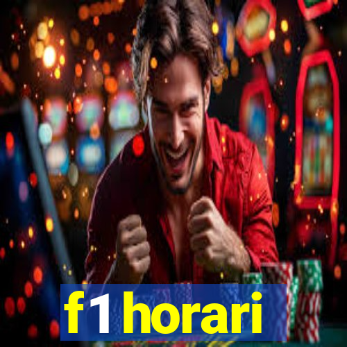 f1 horari