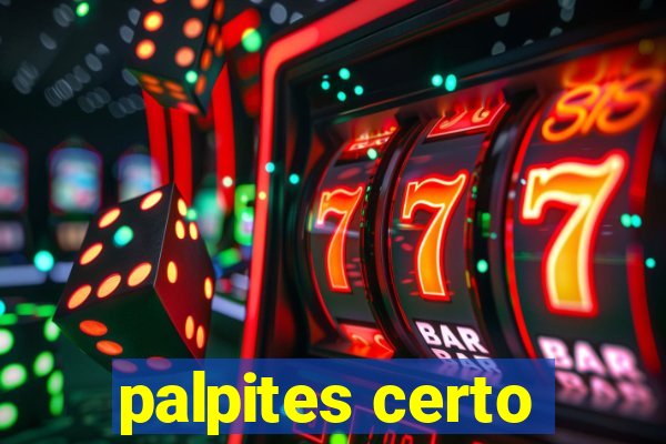 palpites certo