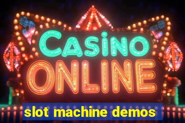 slot machine demos