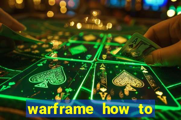 warframe how to unlock arcane slot