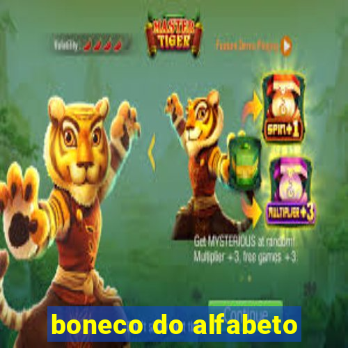 boneco do alfabeto