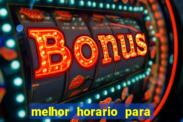 melhor horario para jogar o fortune rabbit