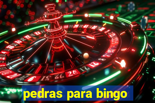 pedras para bingo