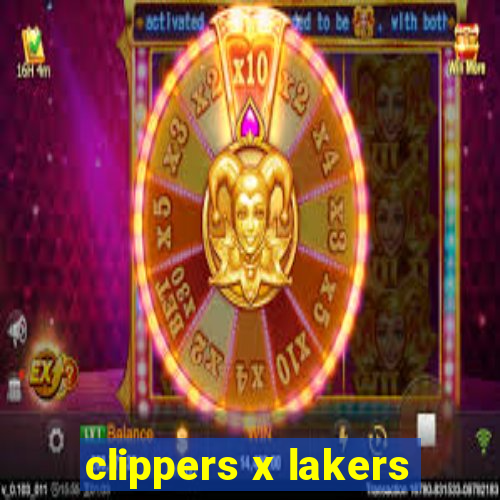 clippers x lakers