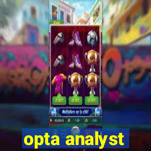 opta analyst