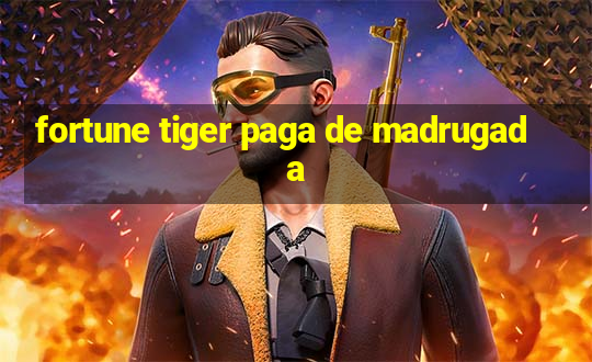 fortune tiger paga de madrugada