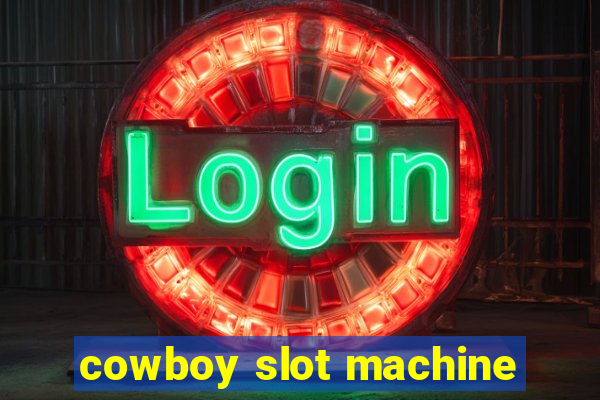 cowboy slot machine