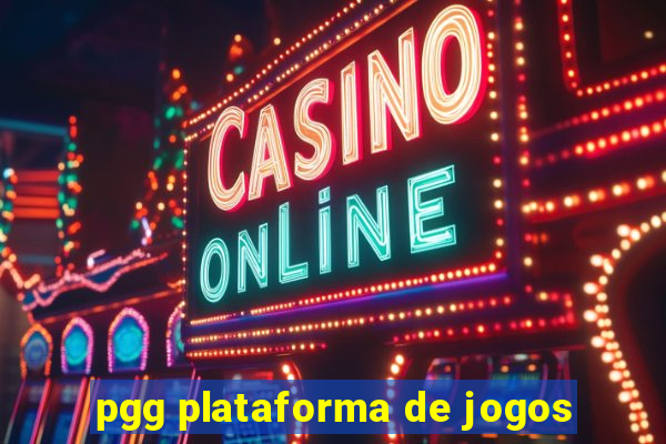 pgg plataforma de jogos