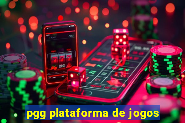 pgg plataforma de jogos