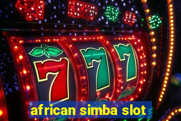 african simba slot