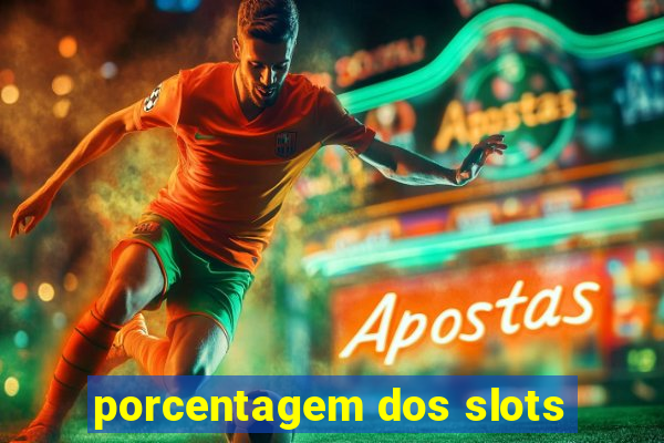 porcentagem dos slots