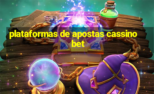 plataformas de apostas cassino bet