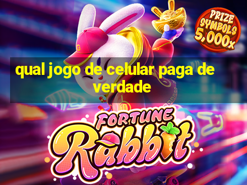 qual jogo de celular paga de verdade