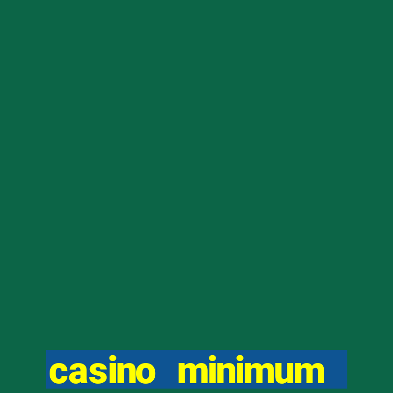 casino minimum deposit $1usa