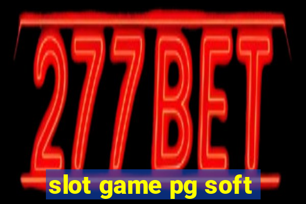 slot game pg soft