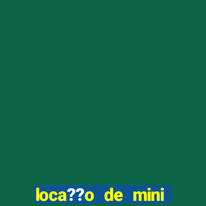 loca??o de mini escavadeira joinville