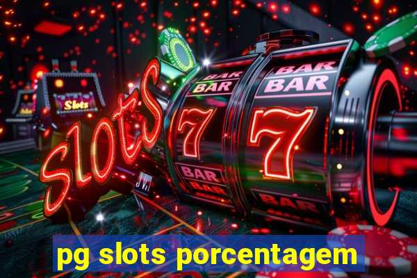 pg slots porcentagem