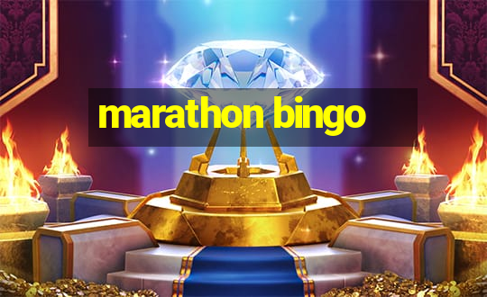 marathon bingo