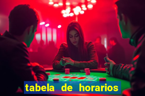 tabela de horarios pagantes do fortune tiger