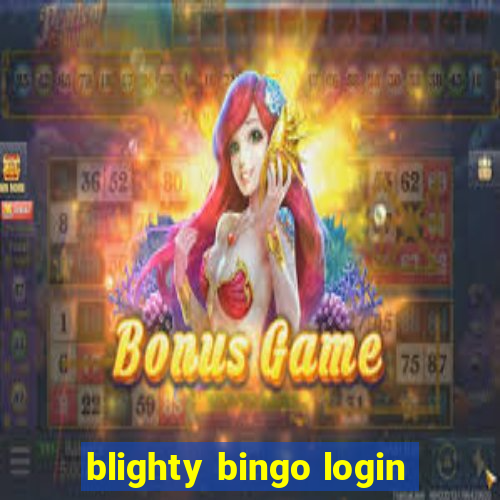 blighty bingo login