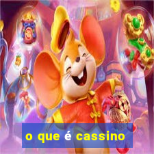 o que é cassino