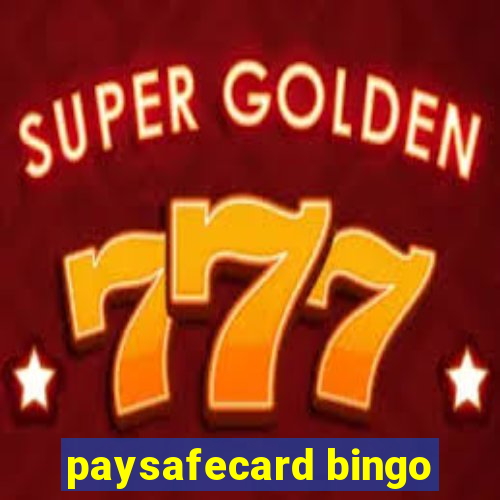 paysafecard bingo