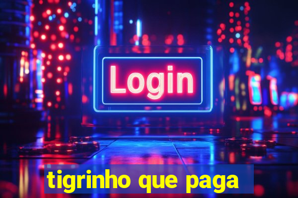 tigrinho que paga