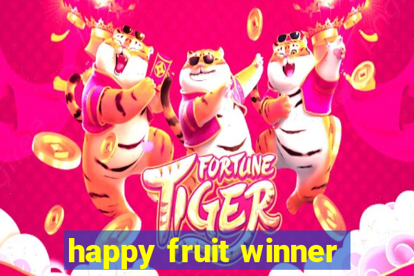 happy fruit winner