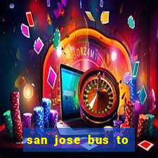 san jose bus to la fortuna