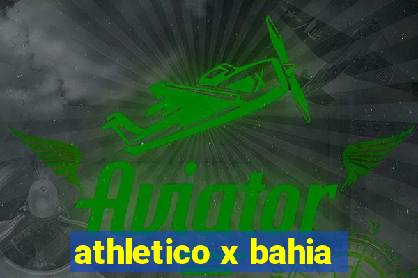 athletico x bahia