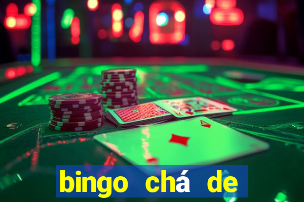 bingo chá de bebê online