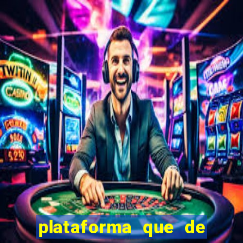 plataforma que de b么nus no cadastro