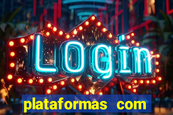 plataformas com bonus de cadastro