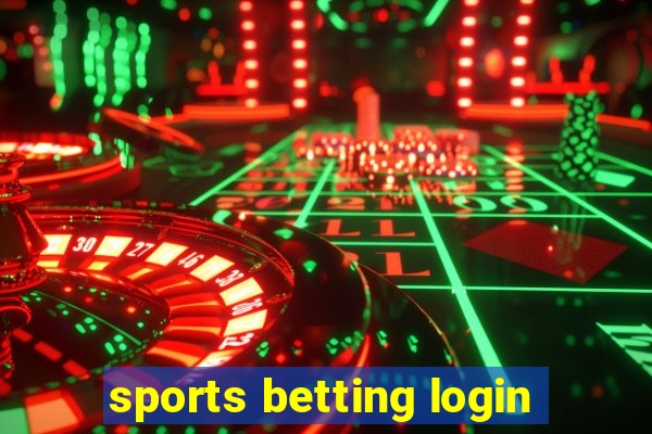 sports betting login