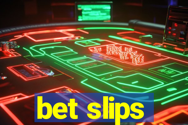 bet slips