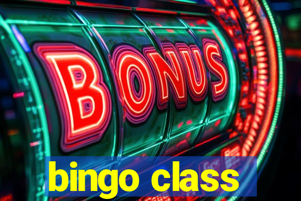 bingo class