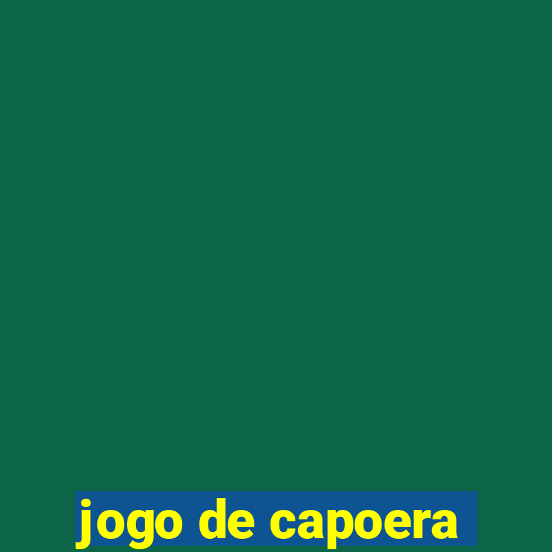 jogo de capoera