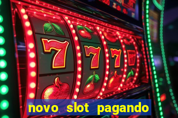 novo slot pagando no cadastro