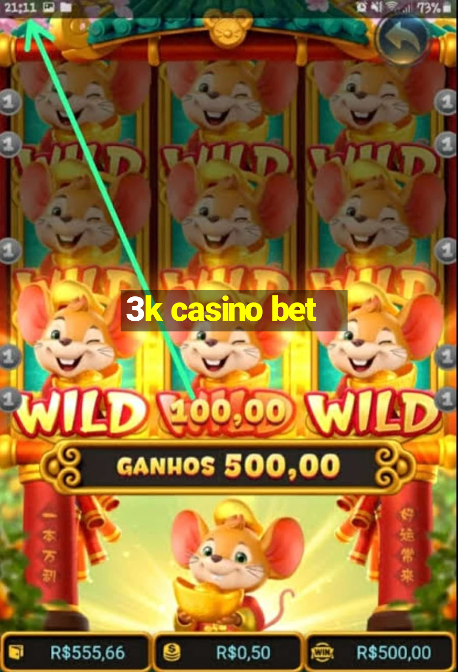 3k casino bet