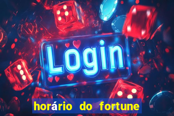 horário do fortune rabbit hoje