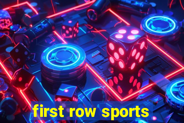 first row sports