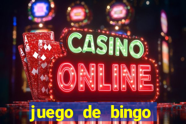 juego de bingo para ganar dinero