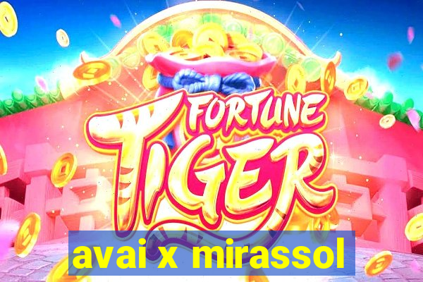 avai x mirassol