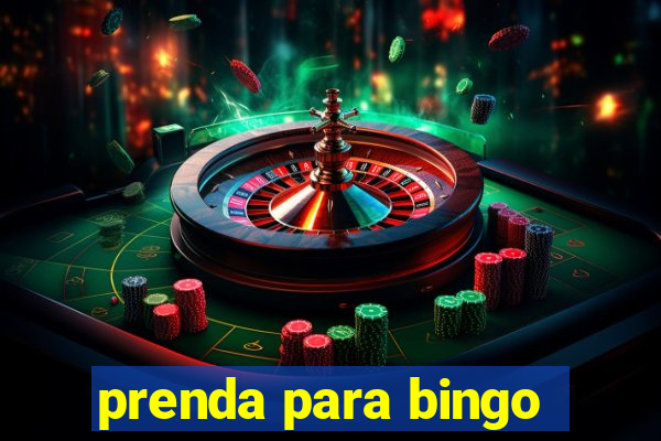 prenda para bingo