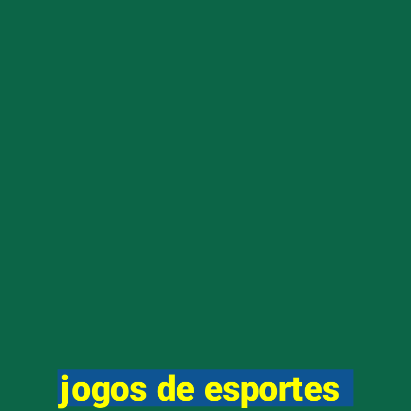 jogos de esportes