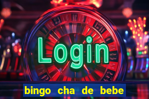 bingo cha de bebe cartelas para imprimir