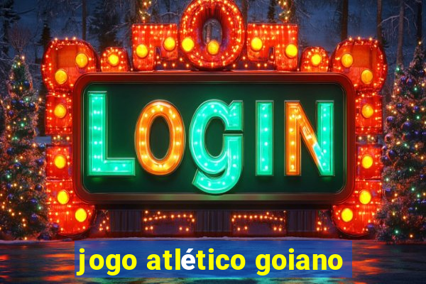 jogo atlético goiano