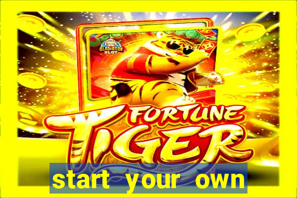 start your own casino website