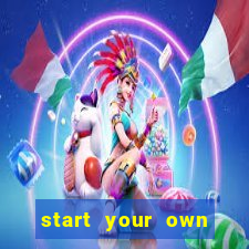 start your own casino website