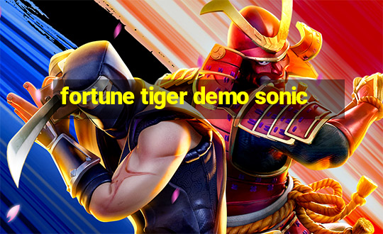 fortune tiger demo sonic